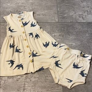 Kate Quinn The Woods Bird Dress and Bloomers